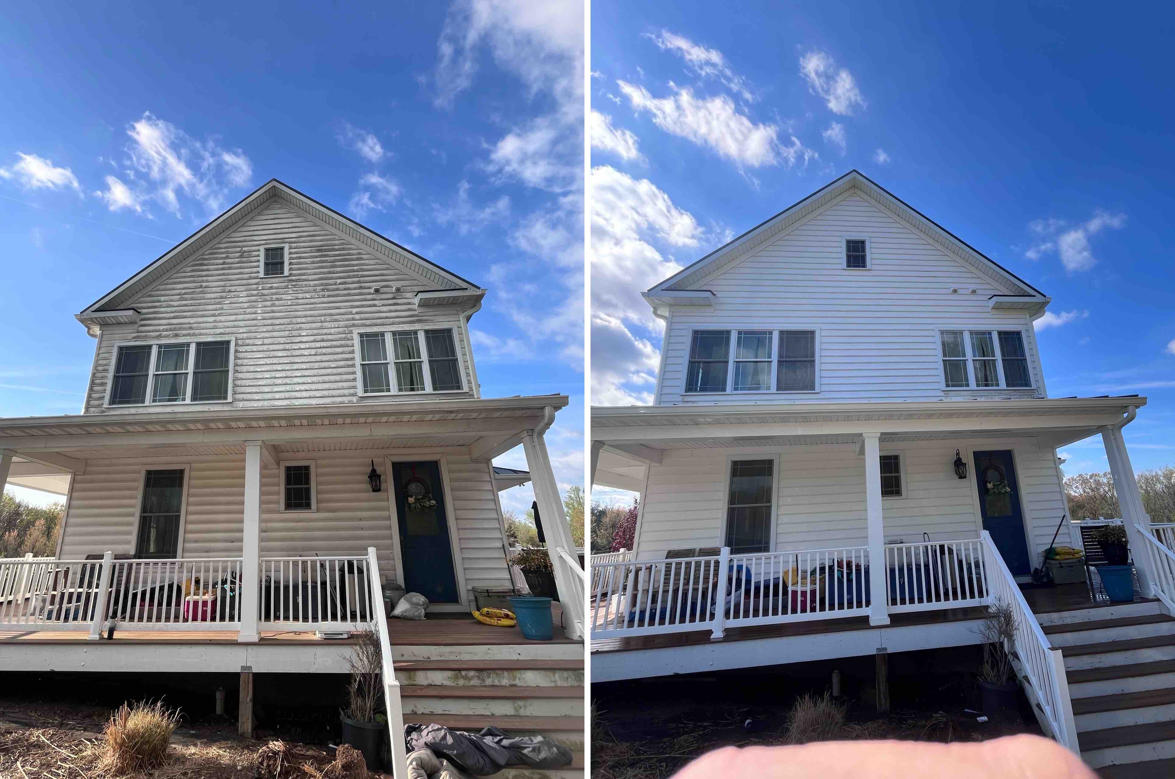 House and Deck Wash in Front Royal, VA